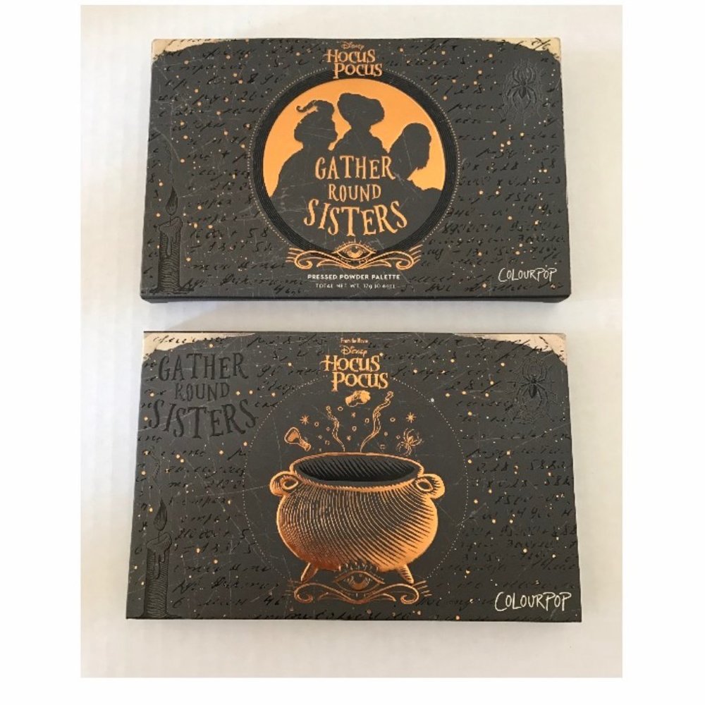 NEW ColourPop Hocus Pocus Gather Round Sisters Eyeshadow Palette